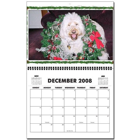 Goldendoodle Calendar